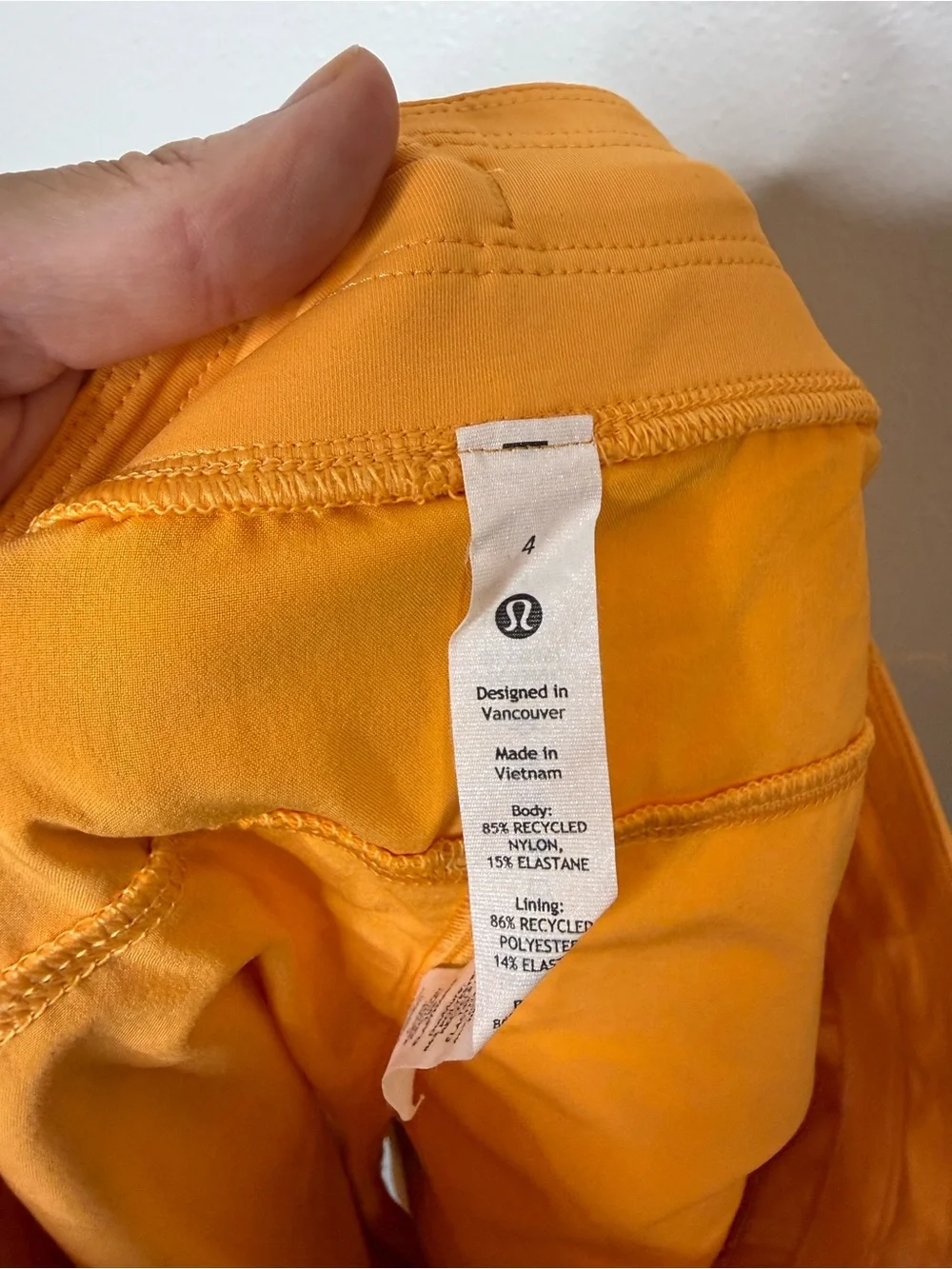 Lululemon License to Train High-Rise Short 4